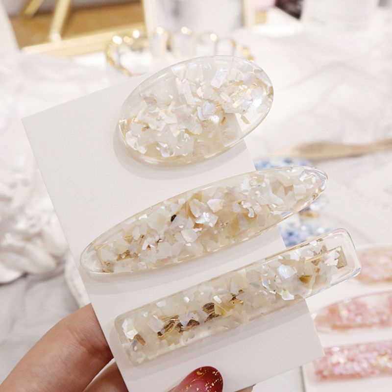 Kẹp Tóc Hình Vỏ Sò Phong Cách Hàn Quốc Vintage