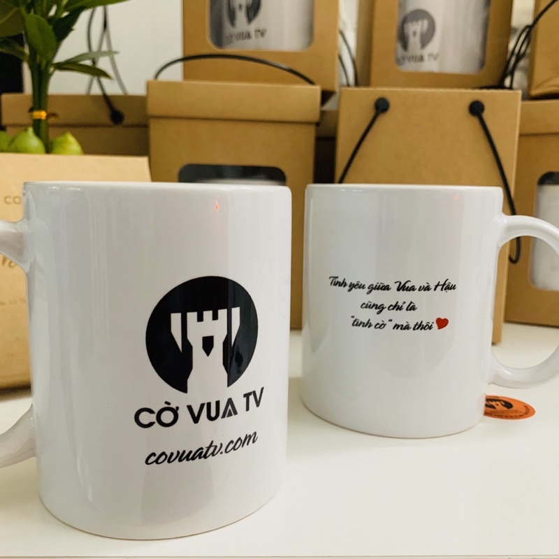 Cốc ly sứ Cờ Vua Tv