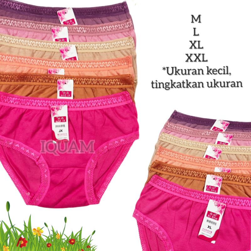 Quần Lót Cd Cho Nữ Thanh Thiếu Niên Size M L XL XXL 3L