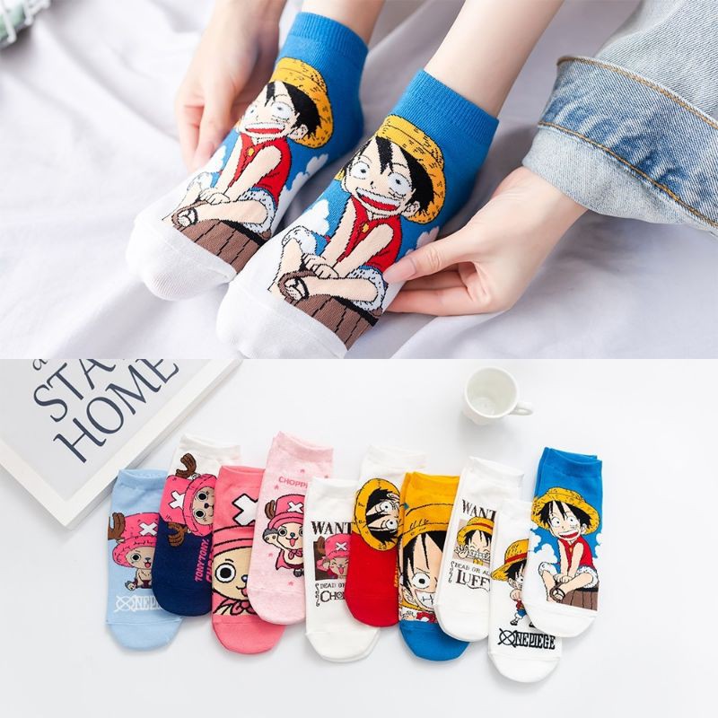 Vớ ngắn cổ one piece, tất thấp cổ hoạt hình nam nữ NEKO