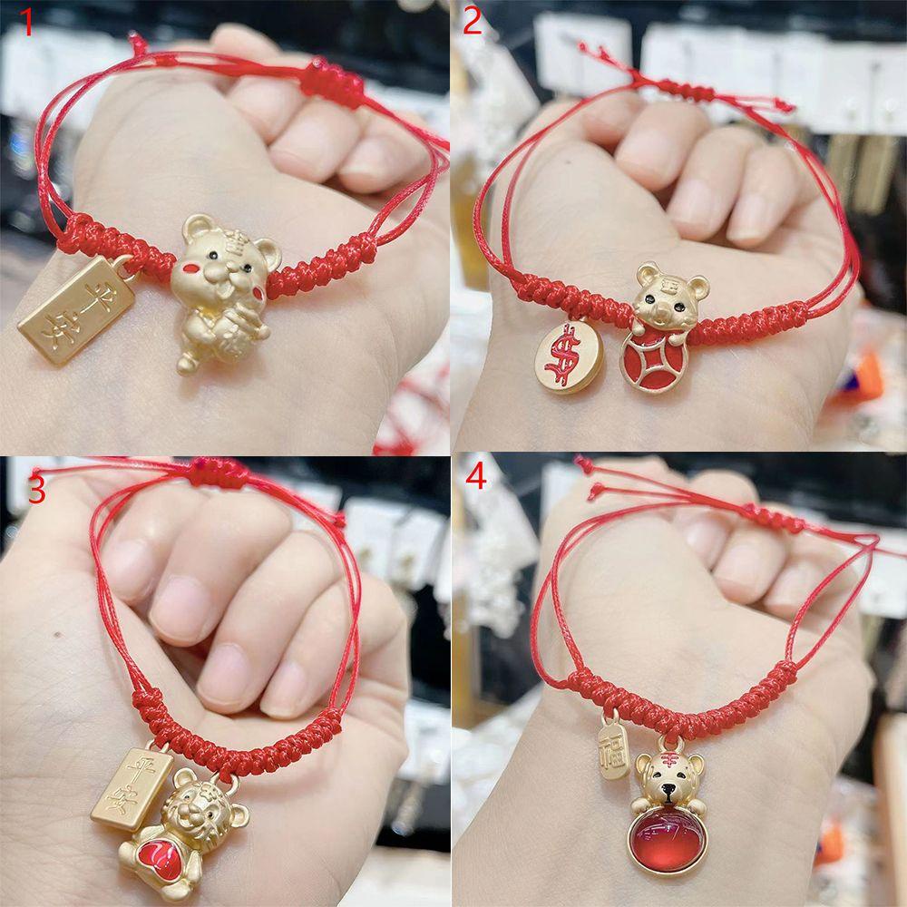 Vòng Tay Dây Thừng Thời Trang Năm Mới 2022 Dành Cho Cặp Đôi