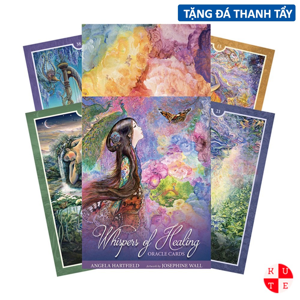 Bài Oracle Whispers Of Healing 50 Lá Bài Tặng File Tiếng Anh Và Đá Thanh Tẩy B47