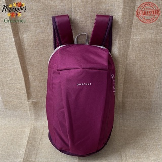 QueChua Balô Dã Ngoại Arpenaz NH100 10L Tím đậm -Cảm Giác Nhẹ Như Không- Dùng Trong Các Chuyến Đi Bộ
