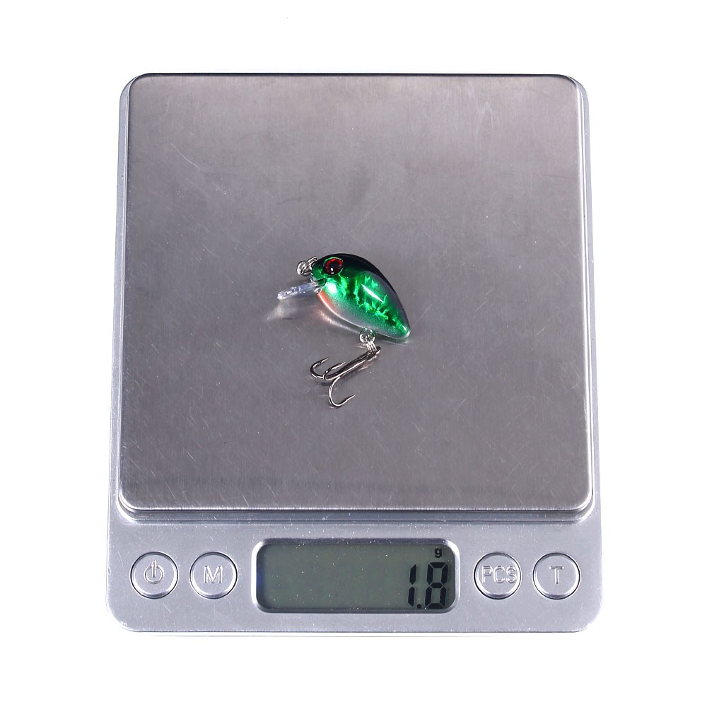 Mồi câu cá nhân tạo 3cm / 1.5G thiết kế độc đáo tiện dụng