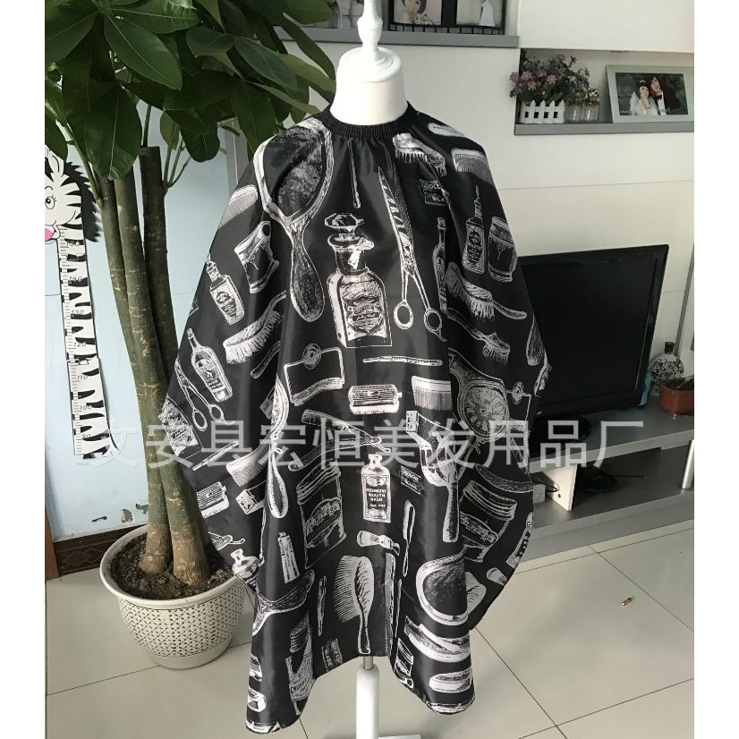 Áo choàng, khăn choàng cắt tóc Barber (8 mẫu)