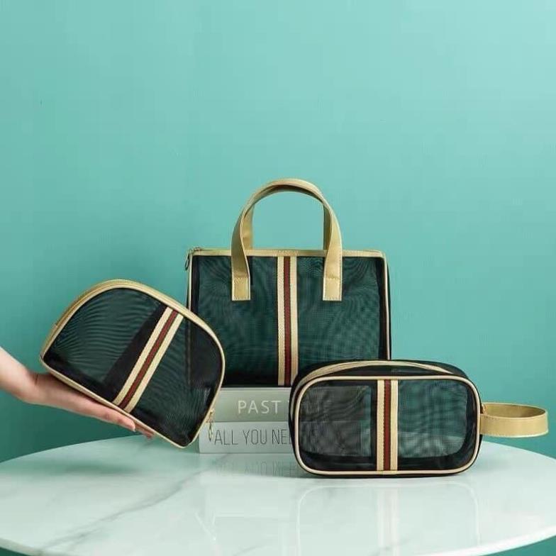 Set 3 túi lưới đựng đồ tiện lợi cho bạn