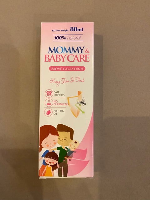 Xịt chống muỗi Momy &amp; Babycare 80ml