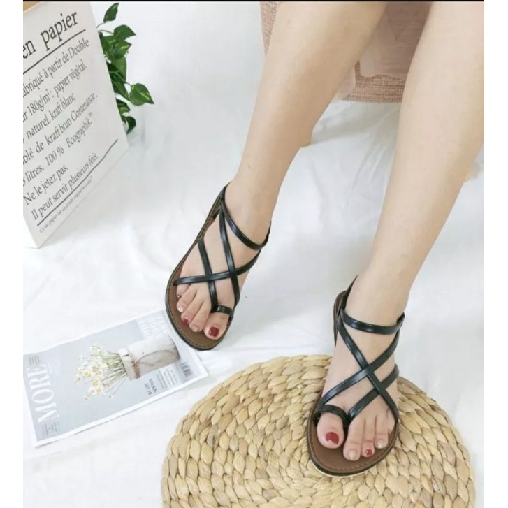 Xả Kho Giày sandal nữ quai dây thích hợp đi chơi, đi biển, đi học