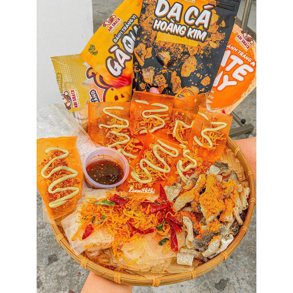 Bánh Tráng Abi Đủ 16 Vị  - Free Ship