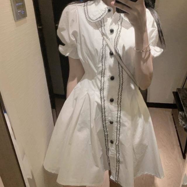 Đầm xòe phong cách Hàn Quốc thời trang dành cho nữ