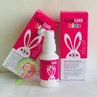 Xịt tan ráy tai clean ears kids 30ml của úc - ảnh sản phẩm 2