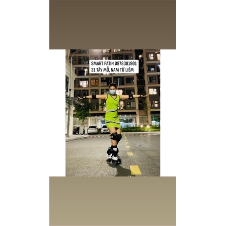 Giày Patin Cougar 509 màu trắng thời thượng, cao cấp