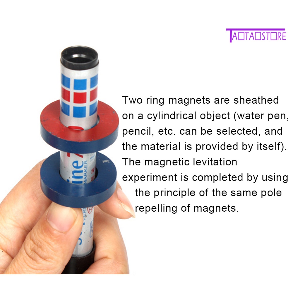 Bộ Đồ Chơi La Bàn Nam Châm Hình Chữ U Giáo Dục Khoa Học Cho Bé