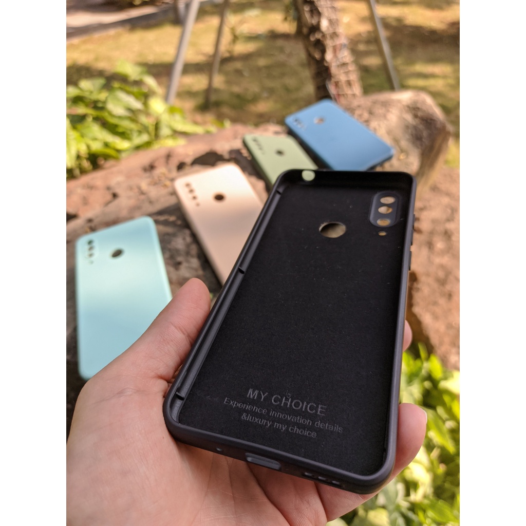 Ốp viền vuông màu trơn Vsmart Star 5 Joy 3 Joy 4 Live 4 Aris  Active 3