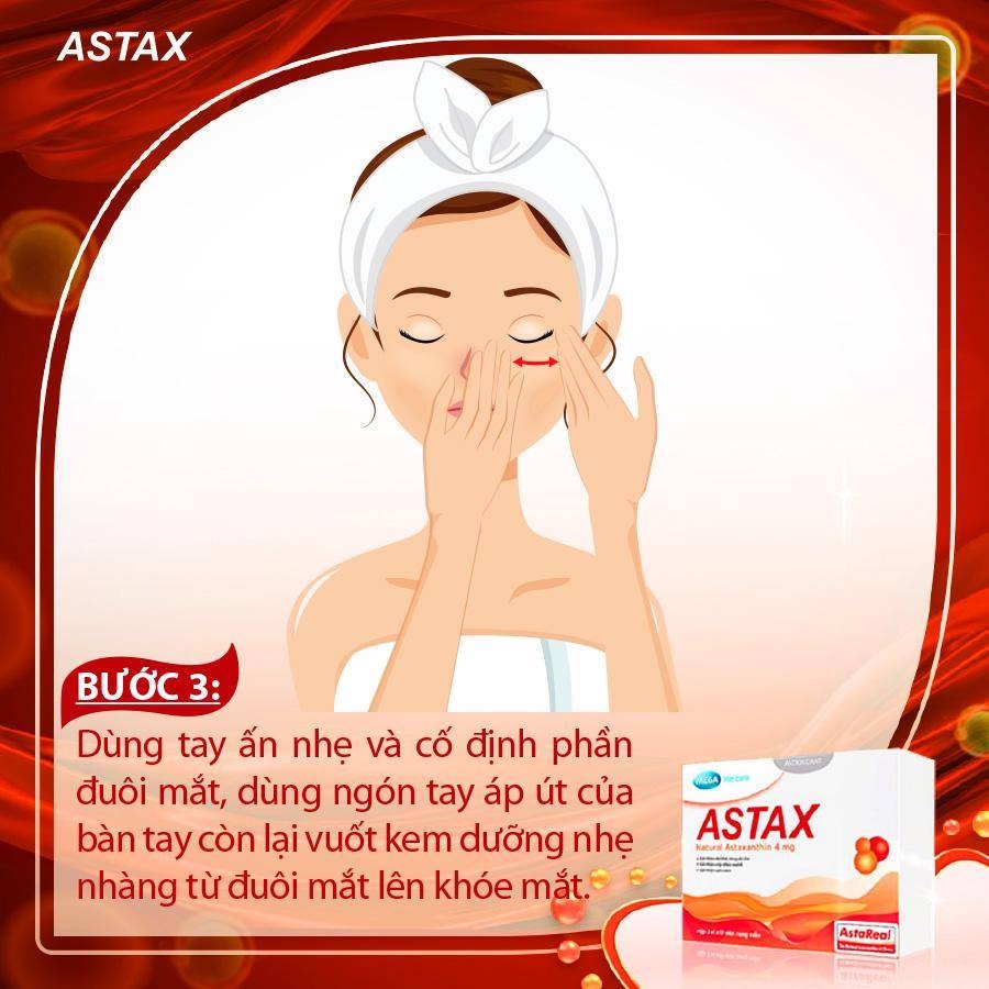 Viên uống trắng da, mờ sạm nám, tăng độ ẩm, mờ nếp nhăn - Astaxanthin - ASTAX Mega We Care (30 viên)