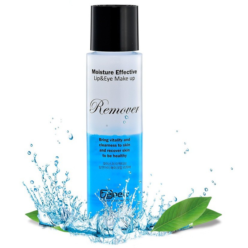 Dầu tẩy trang mắt môi Benew Makup Remover Hàn quốc cao cấp 150ml/Chai giúp sạch da, dưỡng da mềm mịn