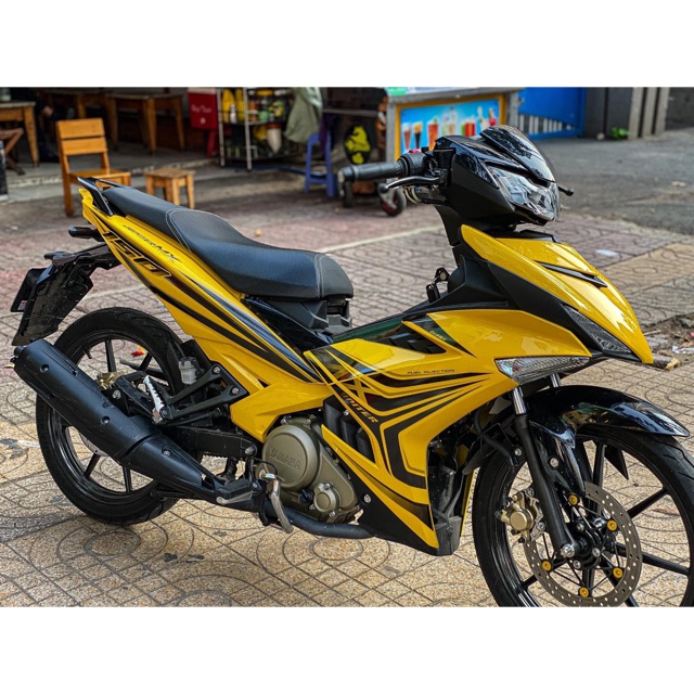 Tem Exciter 150 Malay vàng đen mới 2020