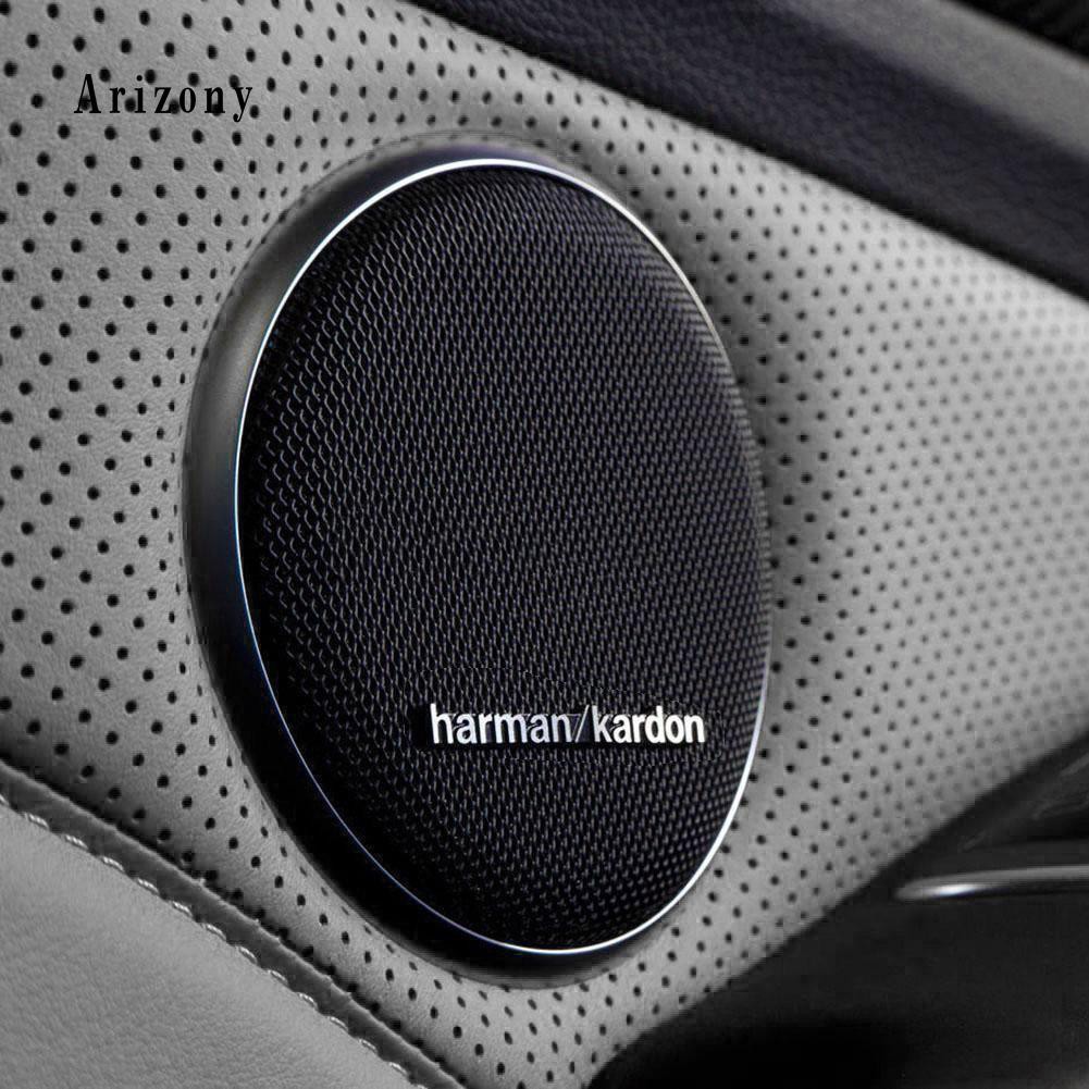 5 nhãn dán 3D in chữ Harman/Kardon bằng hợp kim nhôm cho loa