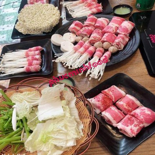 Ba Chỉ Bò Mỹ Excel - Khay 500Gram nhúng lẩu siêu ngon