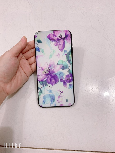 Ốp Hoa Tím Sam sung J4+,J4 Plus, J4 Core