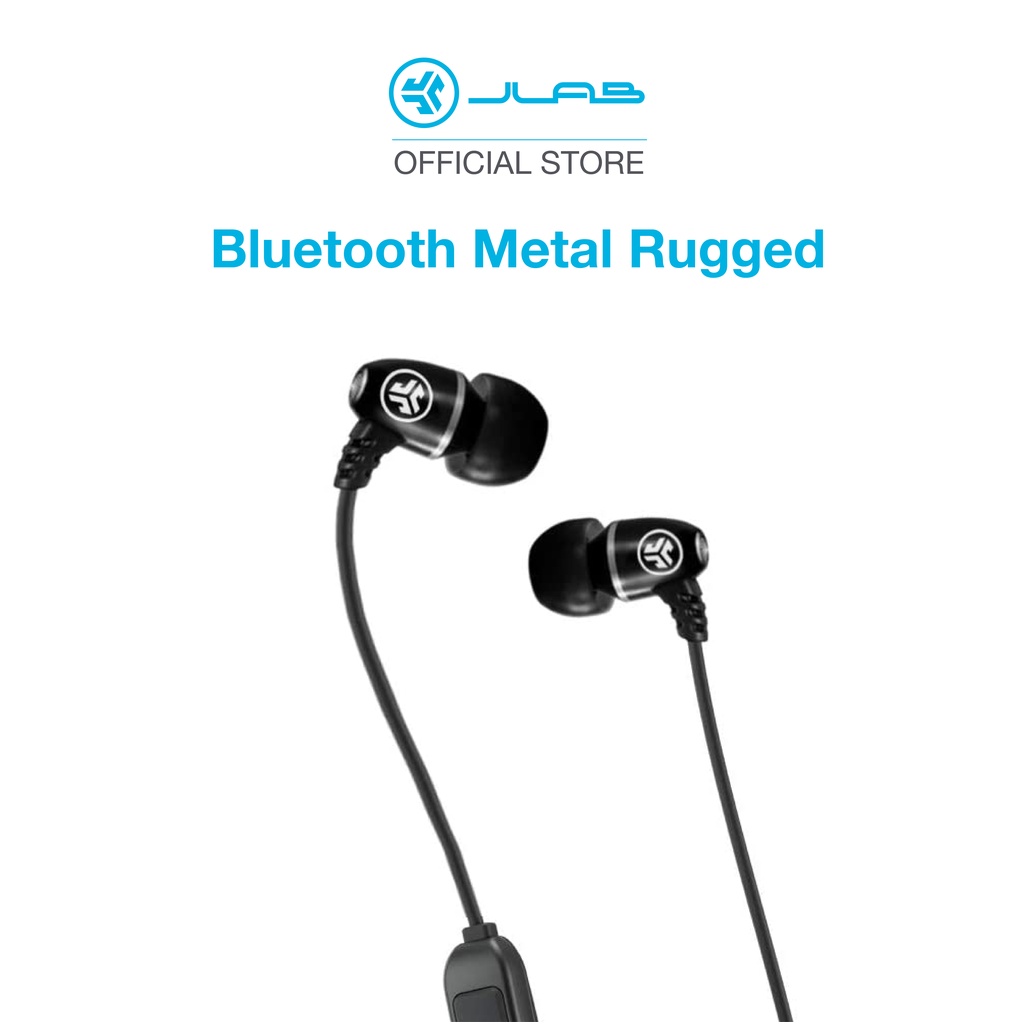 Tai nghe Bluetooth Wireless JLab Metal Rugged - Hàng chính hãng