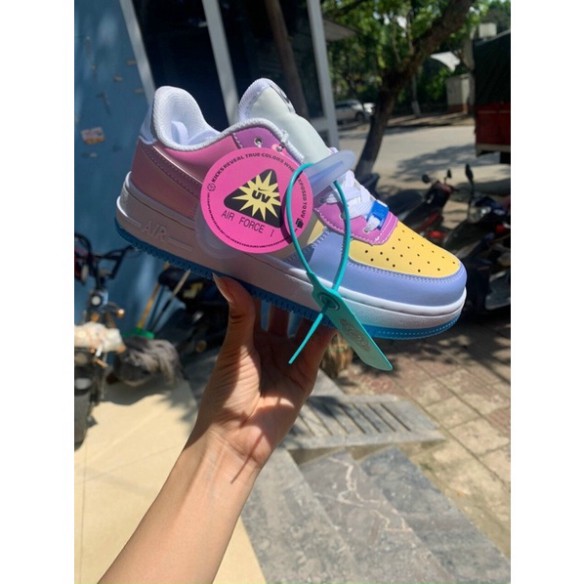( Video+Ảnh Thật )[ Full Box + Bill ] Giày AF1 Đổi Màu Đế UV Hàng Cao Cấp - Giày Air Force 1 Nam Nữ Thời Trang Hottrend | BigBuy360 - bigbuy360.vn