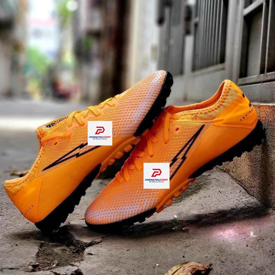 Giày Đá Bóng Sân Cỏ Nhân Tạo Mercurial Vapor 13 Vàng Pro TF, Giày Đá Banh Nam