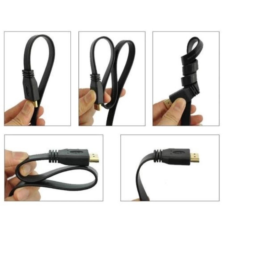 Dây Cáp HDMI 10M Dẹt Full HD (Đen)