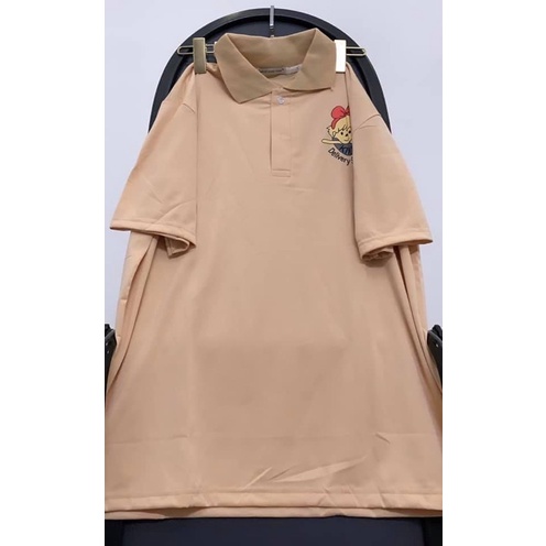 Áo Polo Thêu Hình Cô Bé - Polo tay lỡ form rộng Unisex 38-70kg Nam Nữ