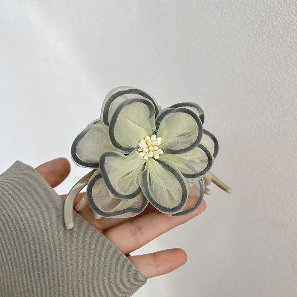 Kẹp Tóc Hình Hoa / Cá Mập Phong Cách Hàn Quốc Thời Trang Cho Nữ