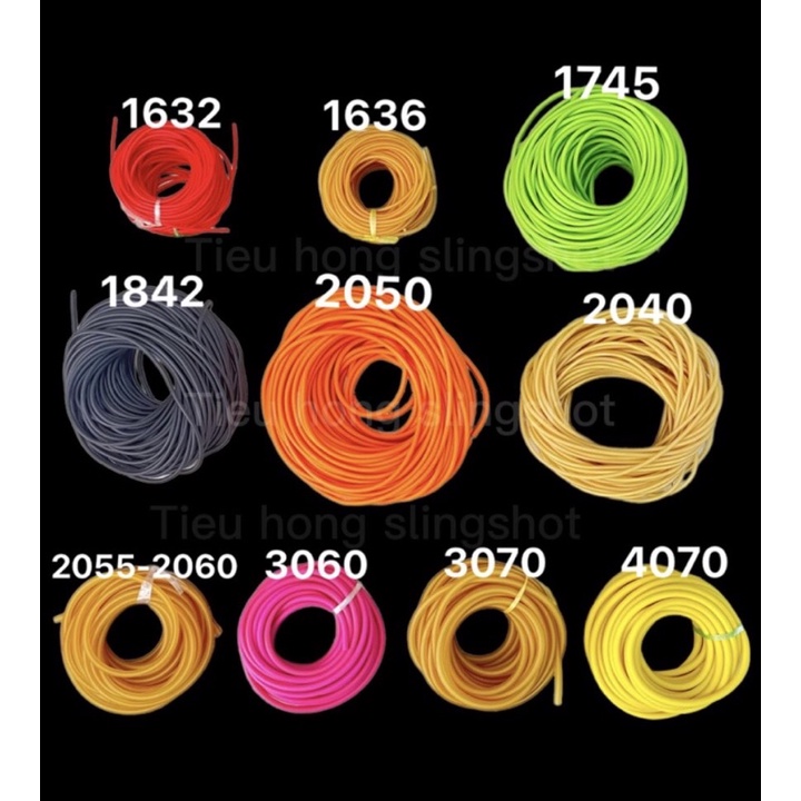 1M Dây thun thun tròn-khách chọn màu nhắn riêng cho shop