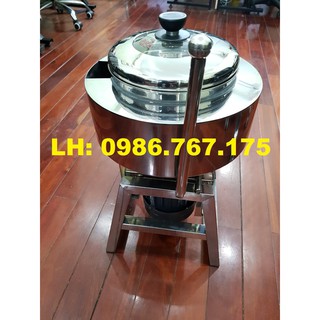 Máy xay giò chả KHUNG A 1.1kW - nồi 22cm - 1.5kg/lần có BAO ĐÁ TẢN NHIỆT