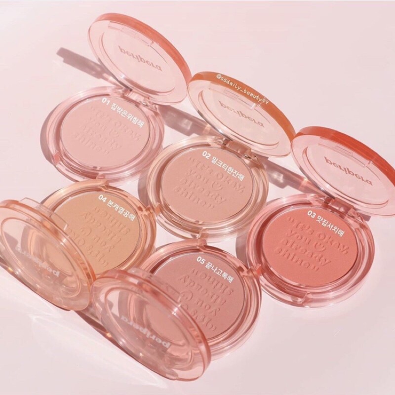 [SIÊU RẺ] Má Hồng PERIPERA Sunshine Cheek Full màu