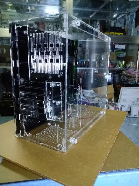 Vỏ Case PC - VTT-V5 - Vỏ Case máy tính độc đáo - vỏ case oc trong suốt