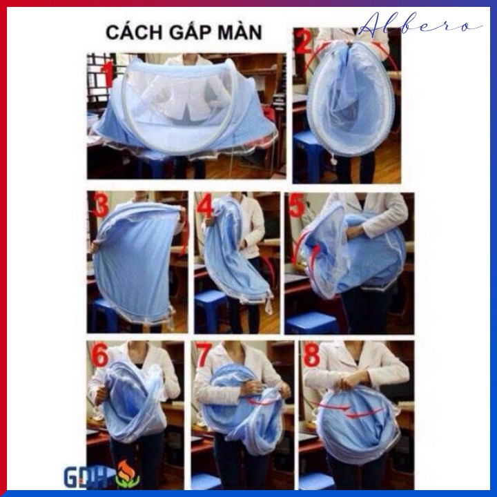 bộ nệm mùng di động cỡ đại có nhạc cho bé (DC) [VN]