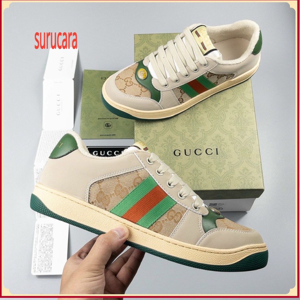 Giày Gucci Sơn Tùng, GC xanh đế êm phù hợp mợi lứa tuổi