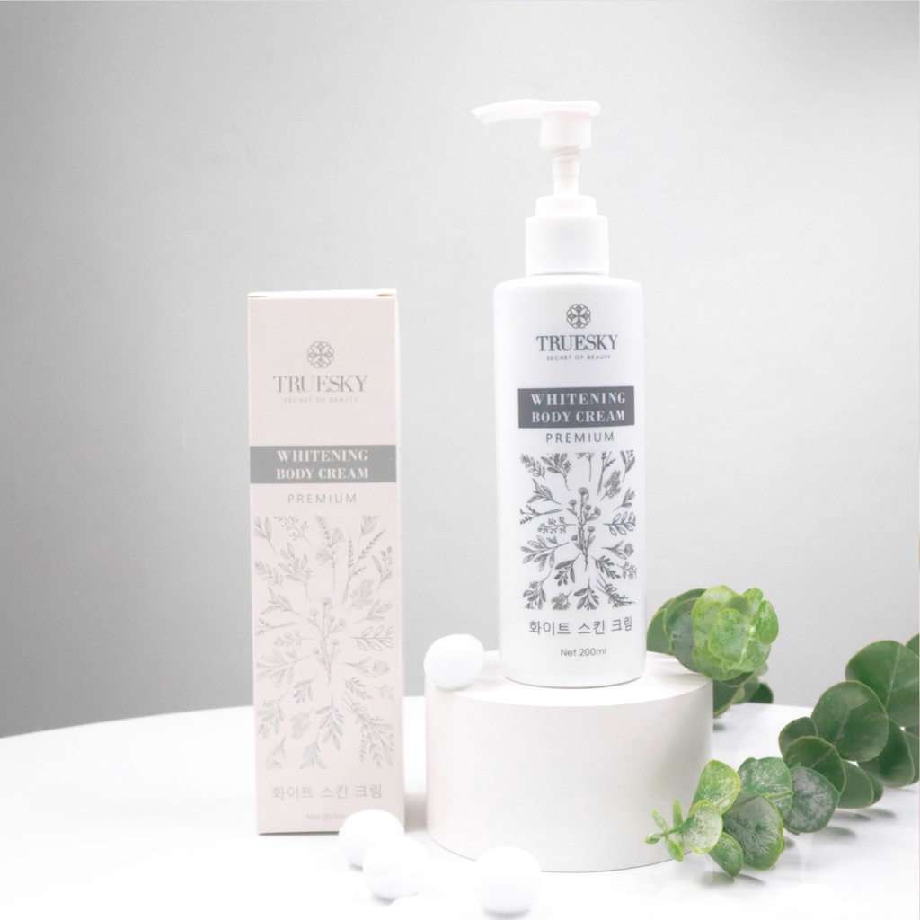 Kem ủ trắng toàn thân Truesky giúp làm trắng da body cấp tốc 100g - Whitening Body Cream