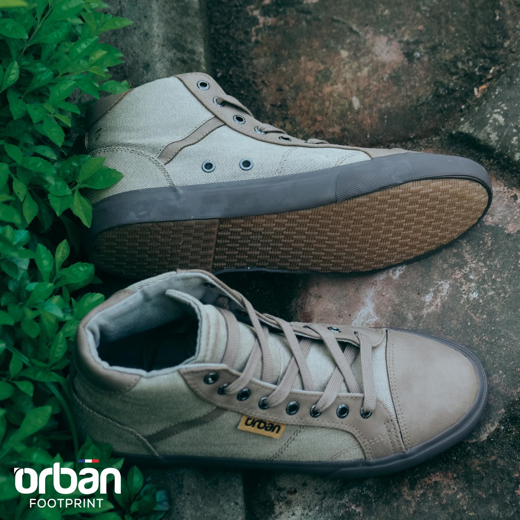 [Mã FARSBR242 giảm 15% đơn 99K] Giày sneaker nam Urban UM1707 be và đen | BigBuy360 - bigbuy360.vn