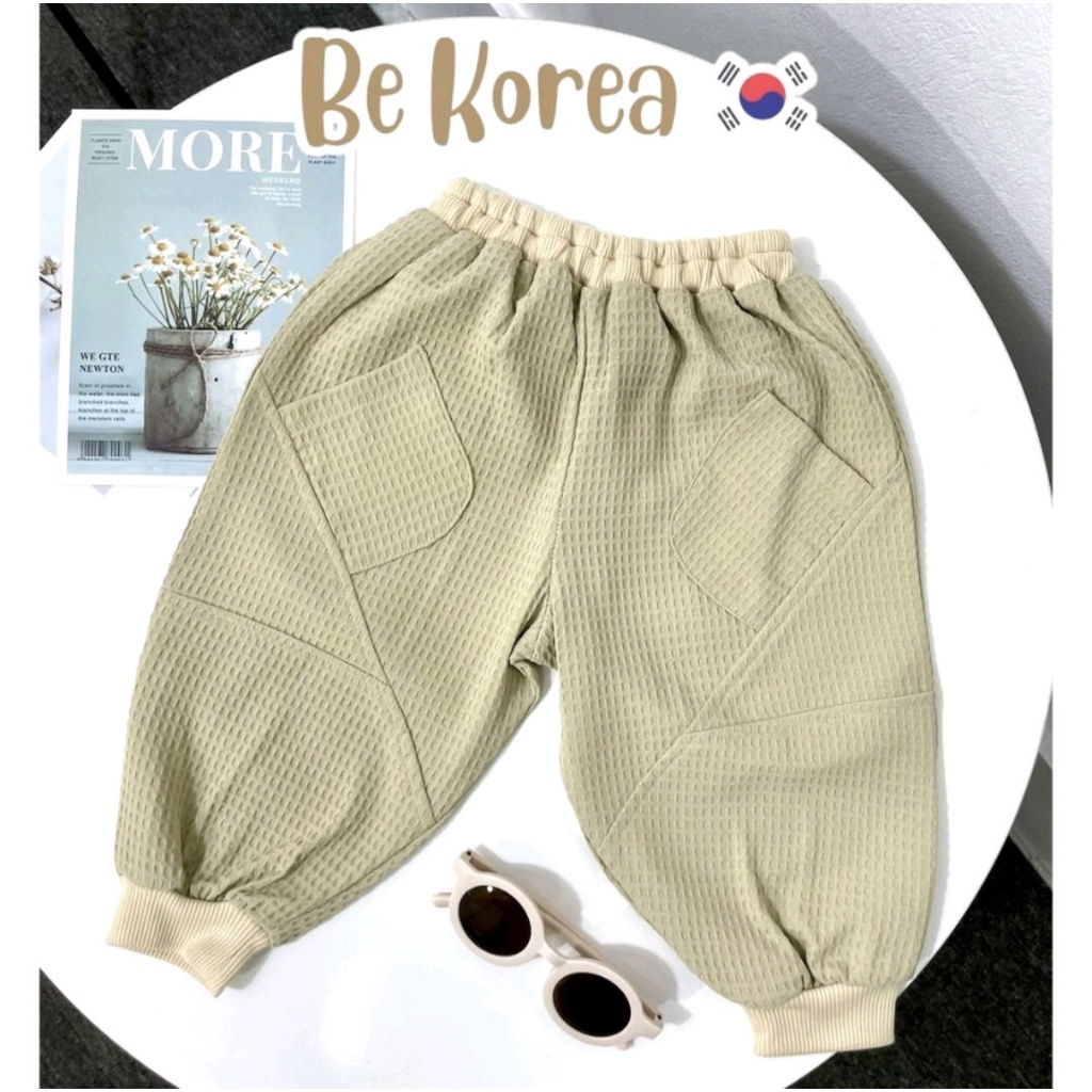 Quần dài bomber TOTC- Bekorea cho bé trai/bé gái