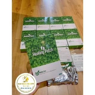Miếng dán thải độc, hút độc tố gan bàn chân Healing Patch Hàn Quốc ( 30 miếng )