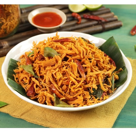 Khô gà lá chanh cay loại ngon 1kg