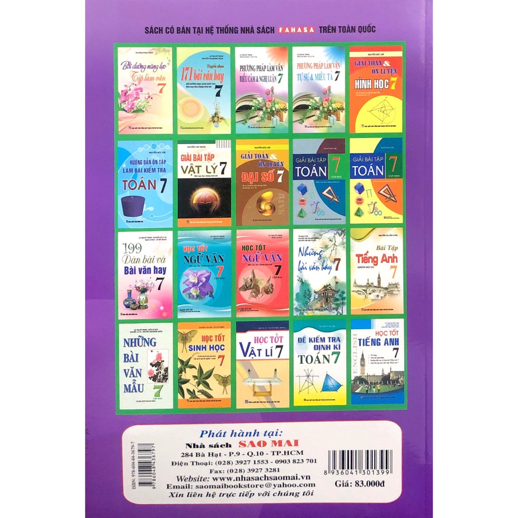 Sách - 270 Đề Và Bài Văn Mẫu Lớp 7