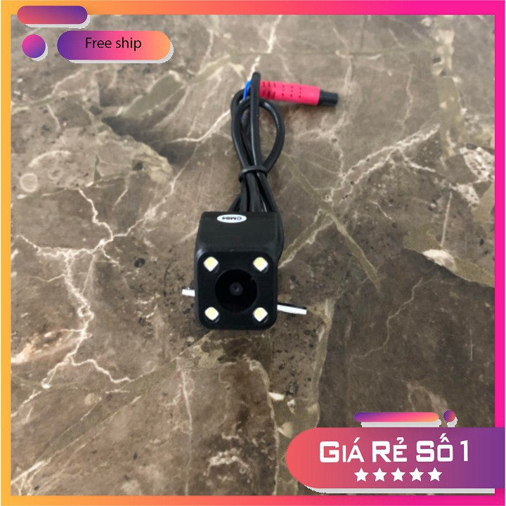 Camera lùi 4 led, chống nước, dài 6m, hỗ trợ nhìn ban đêm cao cấp CM84-4 (Màu đen) B | BigBuy360 - bigbuy360.vn