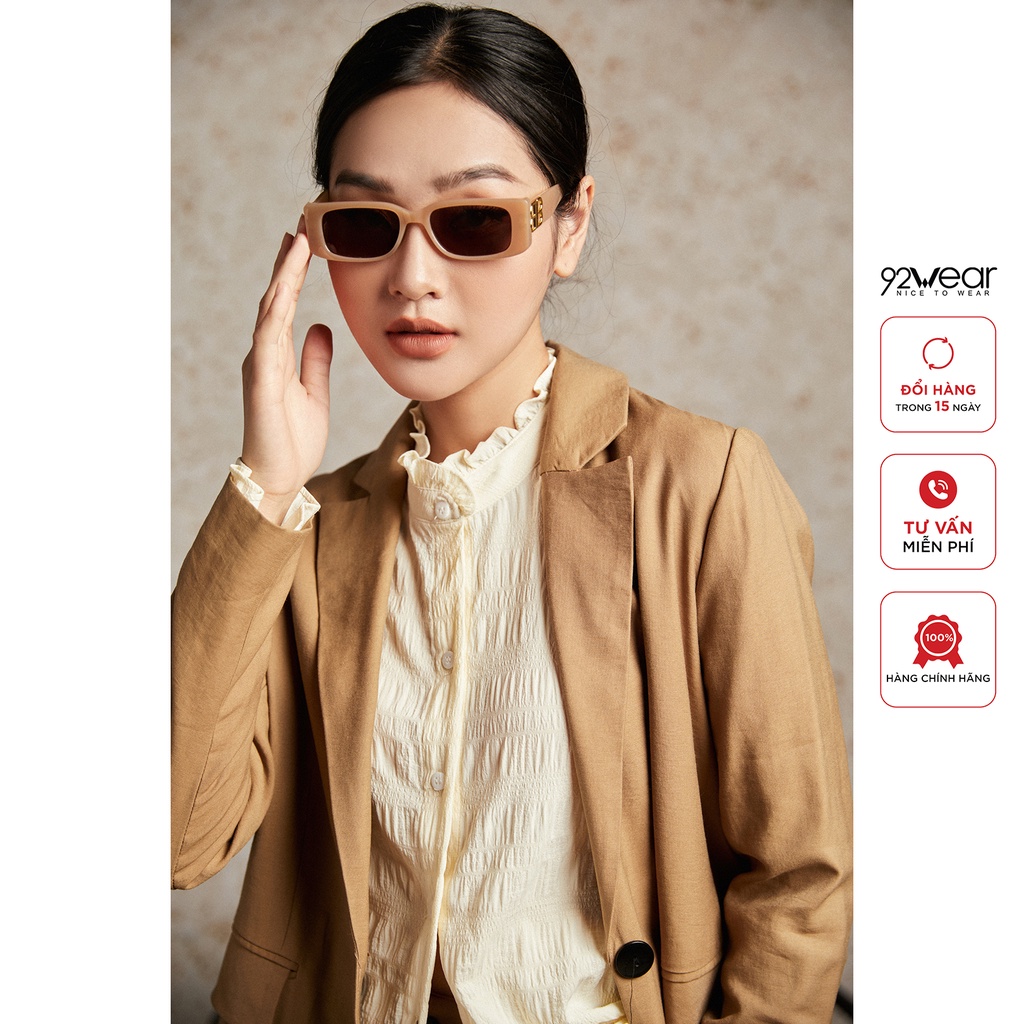 Áo blazer cổ bẻ ve 92Wear, thiết kế độc đáo, sành điệu VDA2450