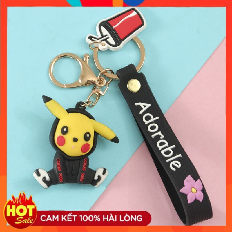 [ FREE SHIP ] 💥 Móc khóa nhân vật hoạt hình siêu dễ thương ♥️