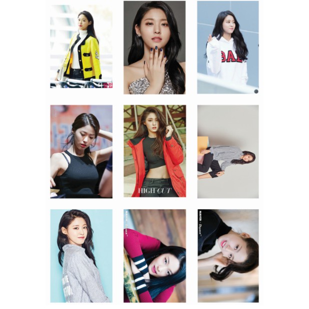 Lomo card 54 ảnh thành viên AOA - SEOLHYUN