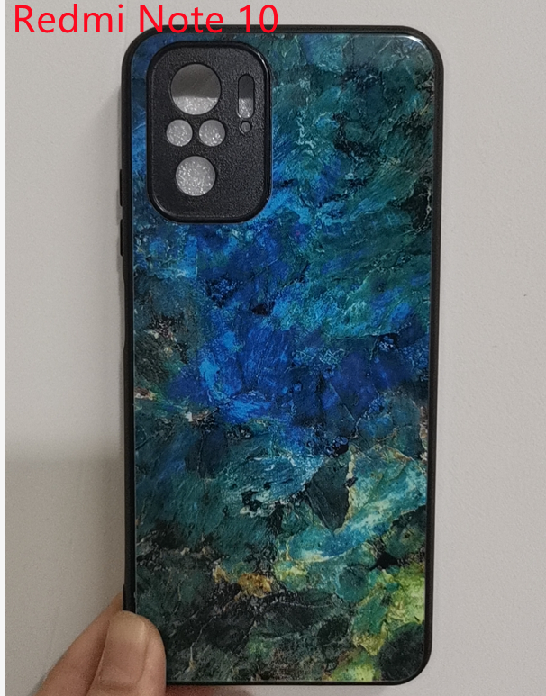 2021 Casing  Xiaomi  For Case Redmi Note 10 2021   Poco M3  Redmi 9T  Mi 10T Pro Poco X3 NFC Case Phone Case Luxury Marble Pattern Tempered Glass Hard Case