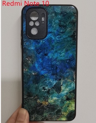 2021 Casing  Xiaomi  For Case Redmi Note 10 2021   Poco M3  Redmi 9T  Mi 10T Pro Poco X3 NFC Case Phone Case Luxury Marble Pattern Tempered Glass Hard Case