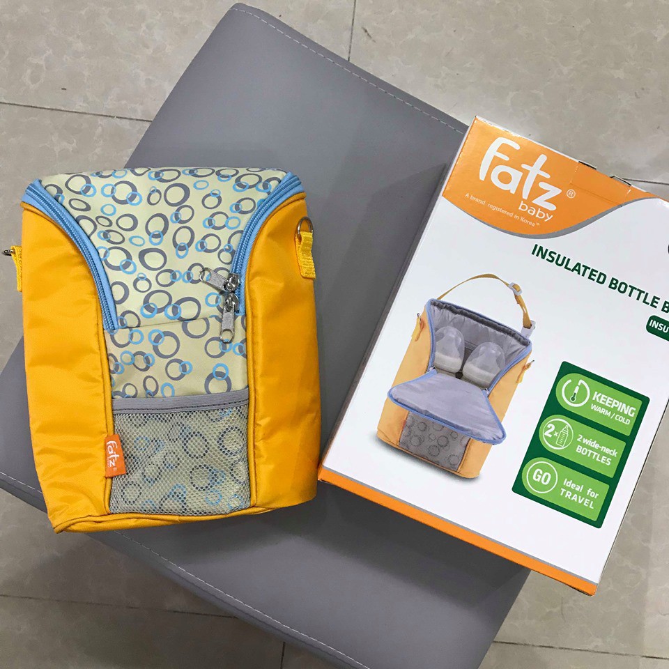 Túi ủ giữ nhiệt bình sữa fatzbaby bình đơn, bình đôi