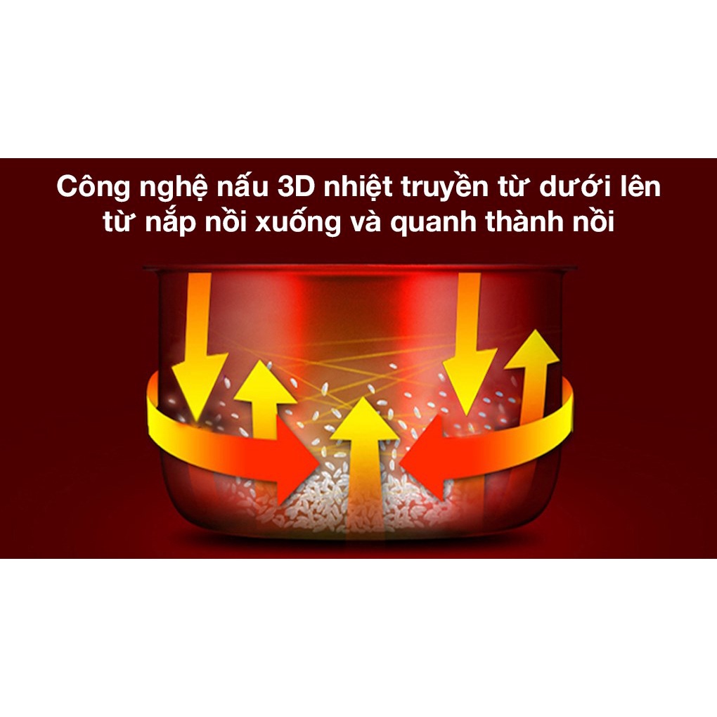 Nồi cơm điện nắp gài Cuckoo CR-1122 2 lít  - Bảo hành  12 THÁNG